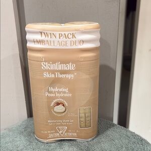 Skin Therapy Hydrating Shave Gel Twin Pack - Cream